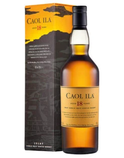Islay Single Malt Scotch Whisky Aged 18 Years Caol Ila
