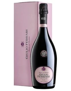 Trento Brut Rosé DOC Giulio Riserva Del Fondatore 2007 Ferrari