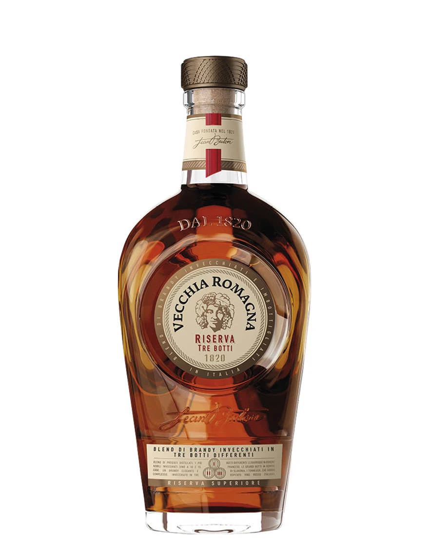 Brandy Riserva Tre Botti Vecchia Romagna 1 Brandy Riserva Tre Botti Vecchia Romagna