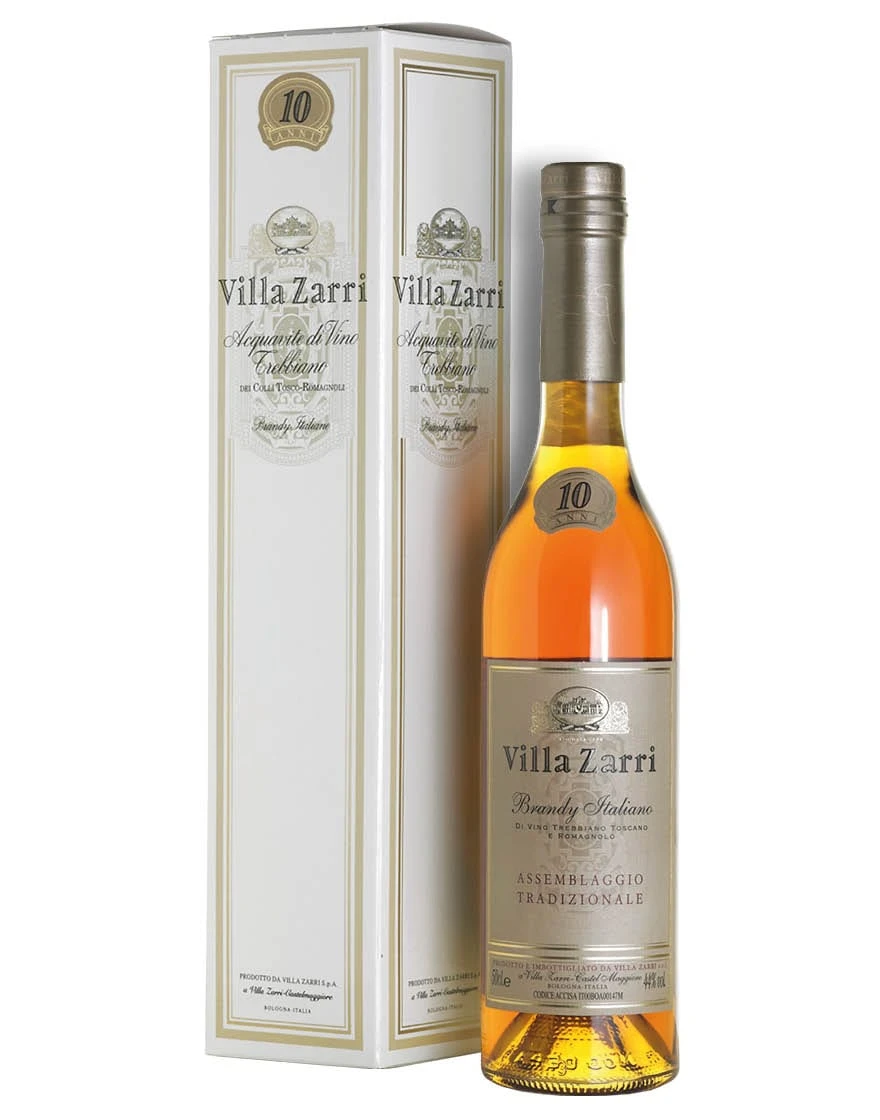 Brandy Italiano Assemblaggio Tradizionale 10 Anni Villa Zarri 1 Brandy Italiano Assemblaggio Tradizionale 10 Anni Villa Zarri