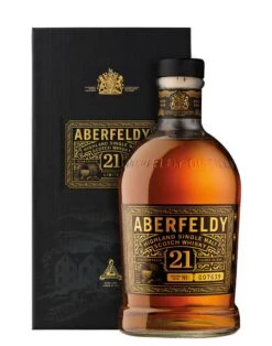 Highland Single Malt Scotch Whisky Guaranteed 21 Years In Oak Aberfeldy