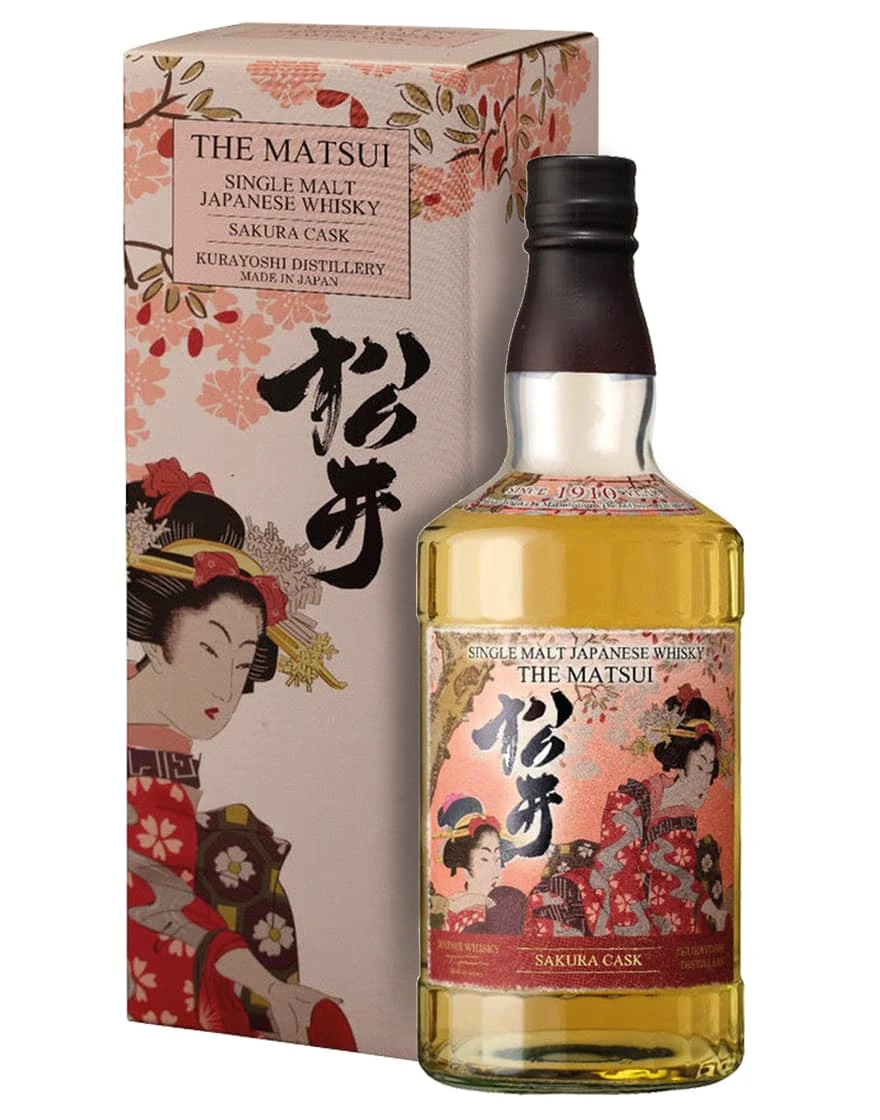 Single Malt Japanese Whisky The Sakura Cask Matsui 1 Single Malt Japanese Whisky The Sakura Cask Matsui