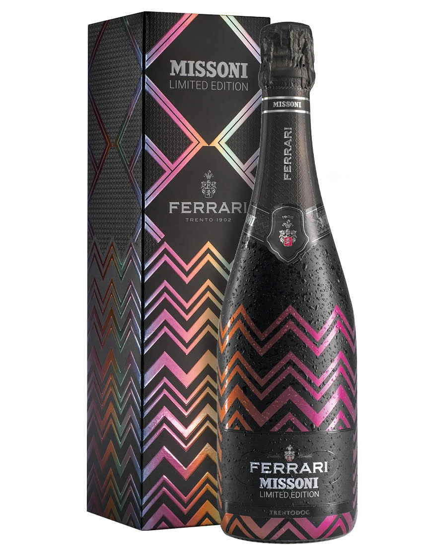 Trento DOC Brut Limited Edition Missoni Red Ferrari 1 Trento DOC Brut Limited Edition Missoni Red Ferrari