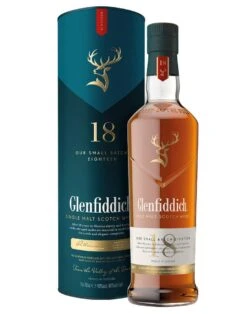 Single Malt Scotch Whisky Small Batch Aged 18 Years Glenfiddich