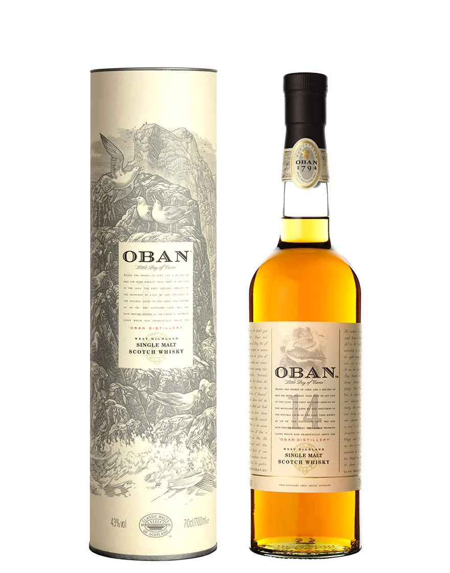 West Highland Single Malt Scotch Whisky 14 Year Old Oban 1 West Highland Single Malt Scotch Whisky 14 Year Old Oban