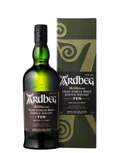 Islay Single Malt Scotch Whisky Guaranteed 10 Years Old Ardbeg